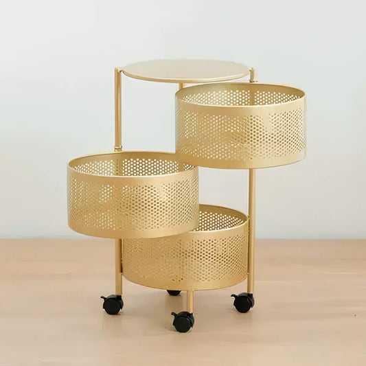 The Golden Edition Premium Metal Trolley