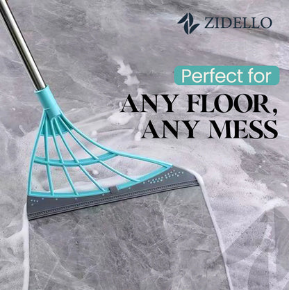 Washroom and Kitchen Wiper with Rubber Squeegee