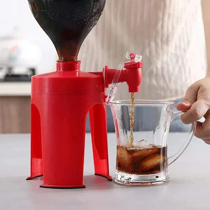 Beverage Inverted Drinker Creative Hand Pressure Carbonated Beverage Machine.