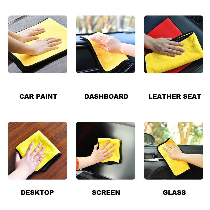 Car Detailing Wash Microfiber Towel.