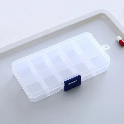 Portable Multi-purpose Transparent Medicine Box