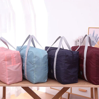 Fashion Wind Blows Folding Carry Travel Bag