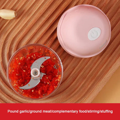 USB Chargable Mini Electric Garlic Masher