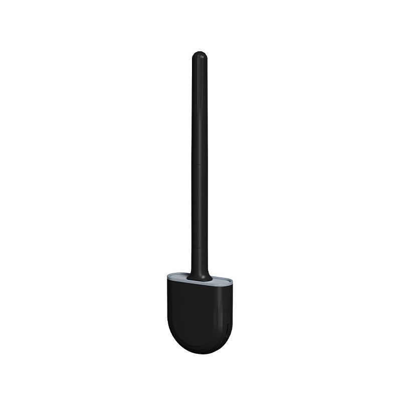 Toilet Cleaning Brush Flexible Silicone Wall Mounted