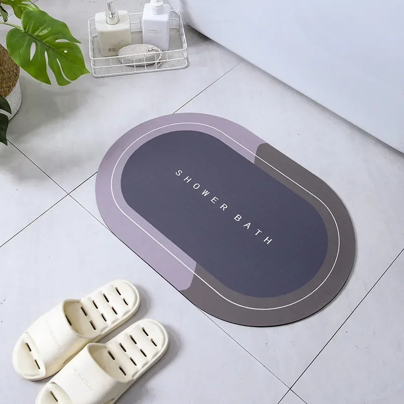 Bath Mat Water Absorbent Non-Slip