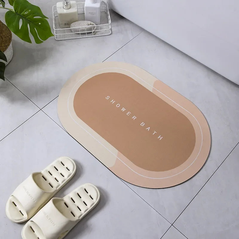 Bath Mat Water Absorbent Non-Slip