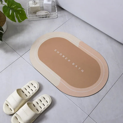 Bath Mat Water Absorbent Non-Slip