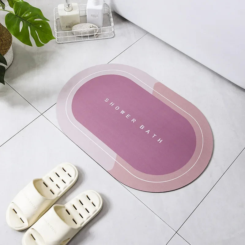 Bath Mat Water Absorbent Non-Slip
