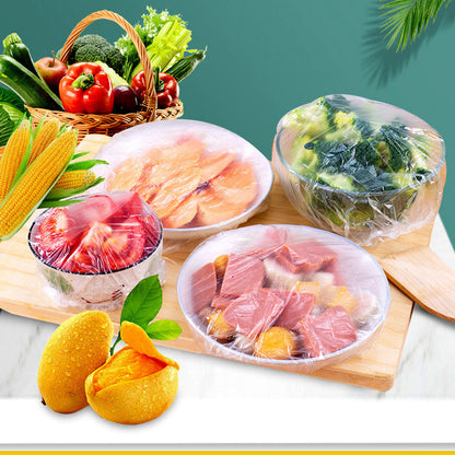Disposable Plastic Wrap Food Grade 100Pcs