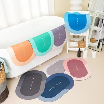Bath Mat Water Absorbent Non-Slip