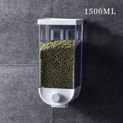 Cereal Grain Dispenser Wall Mounted