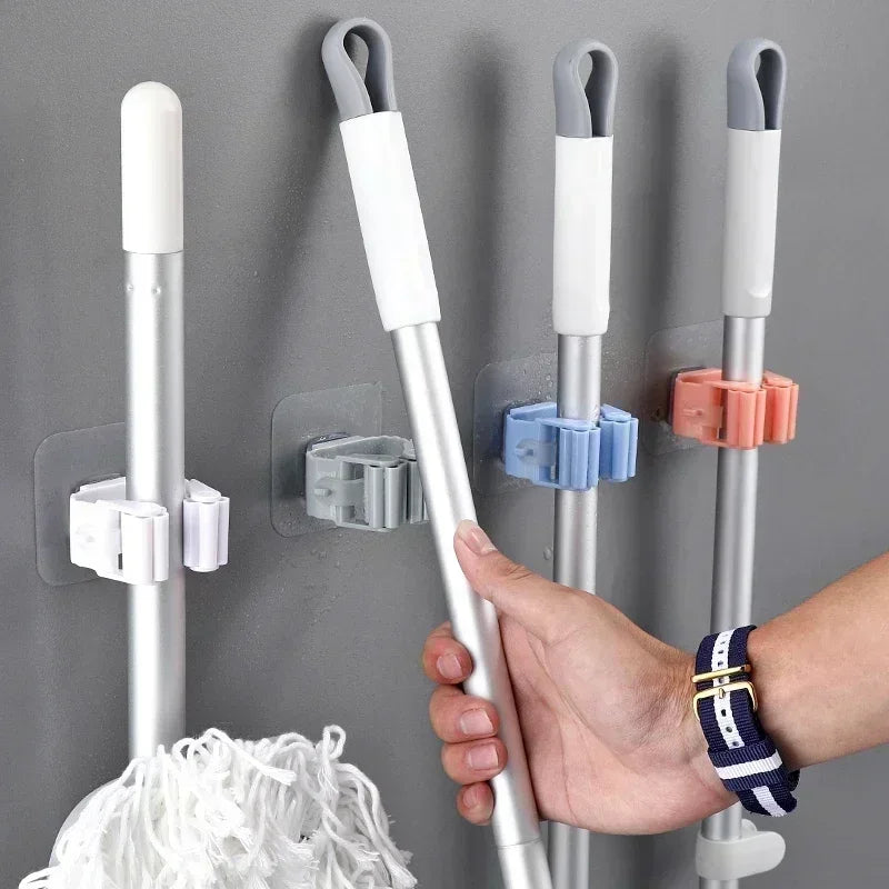 Broom Holder Wall Mounted