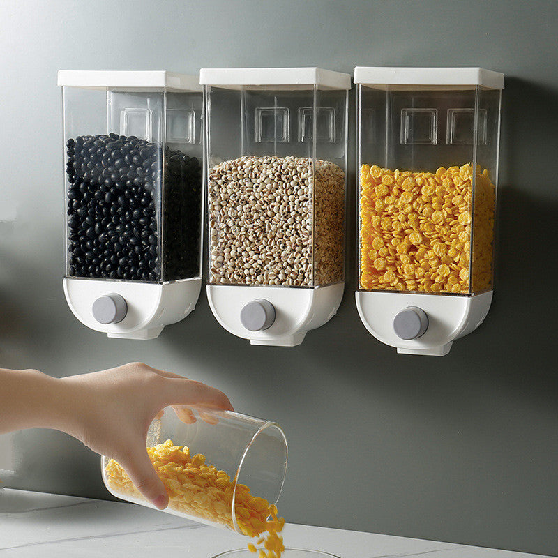 Cereal Grain Dispenser Wall Mounted