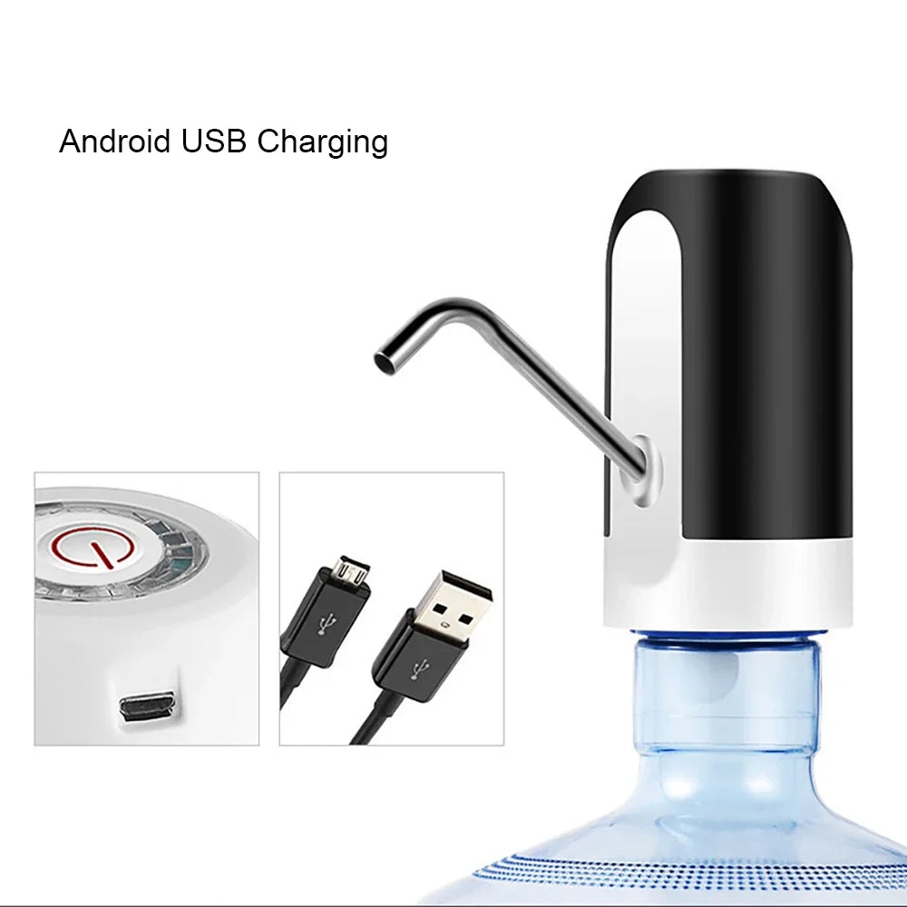 Portable Water Dispenser USB Rechargeable Pump