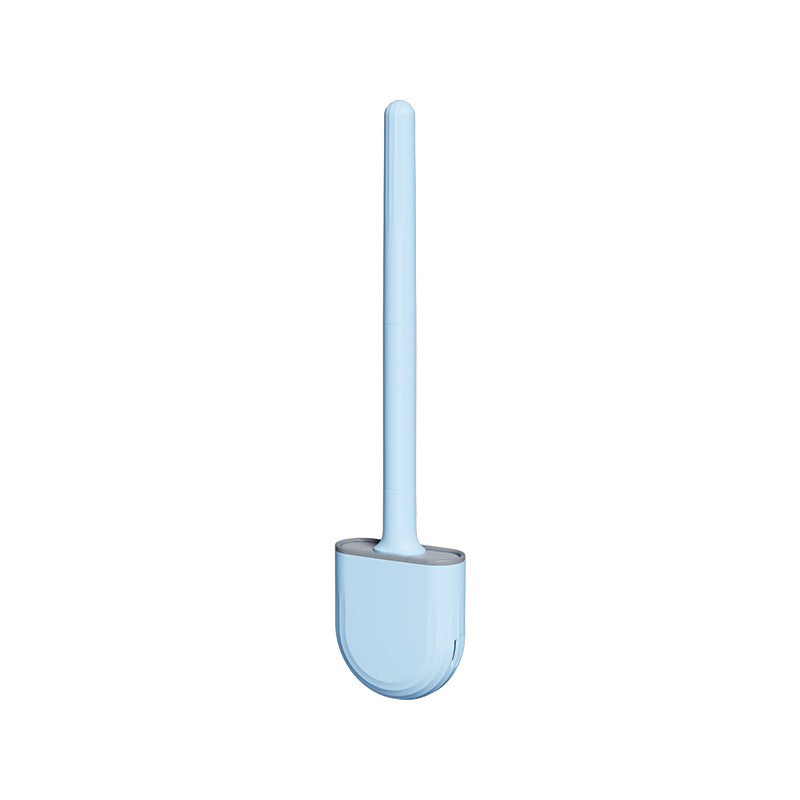 Toilet Cleaning Brush Flexible Silicone Wall Mounted