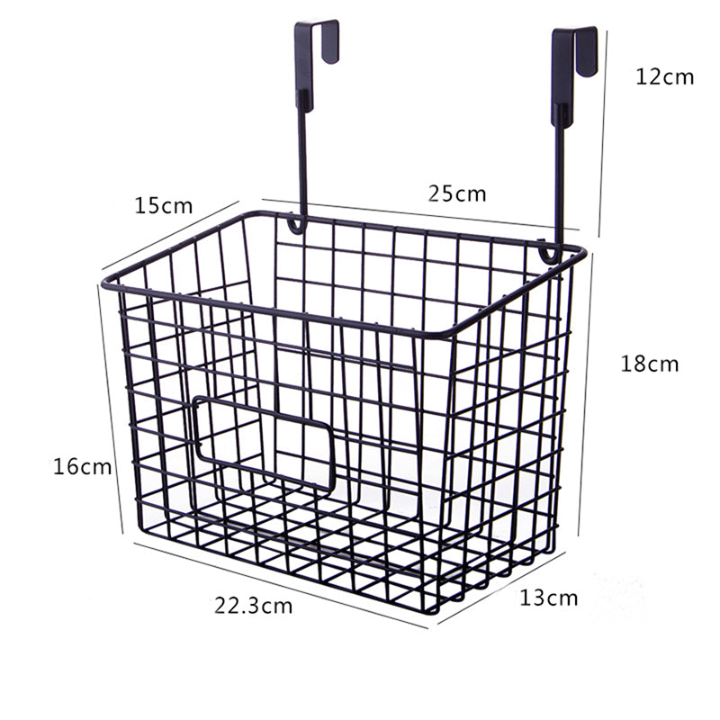 Hanging Iron Storage Basket