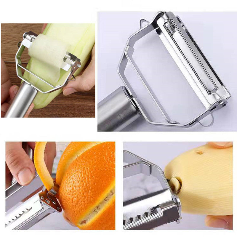 Dual Blade Peeler Stainless Steel
