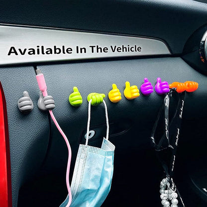 Thumb Hook Cable Clip Holder Pack Of 10