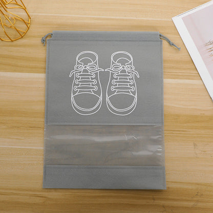 Portable Shoe Organizer Drawstring Bag