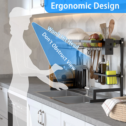 Kitchen Dish Drying Rack Over Sink