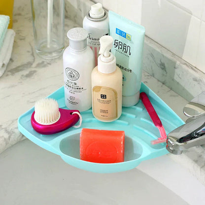 Sink Caddy Suction Cup Holder For Sponges, Soap, Scrubbers