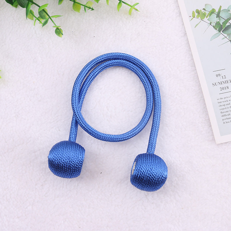 Magnetic Pearl Ball Curtain Tiebacks Clips 2Pcs