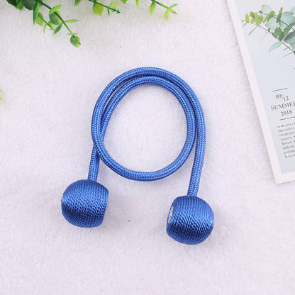 Magnetic Pearl Ball Curtain Tiebacks Clips 2Pcs