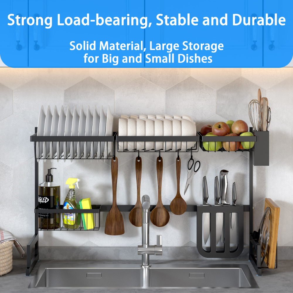 Kitchen Dish Drying Rack Over Sink
