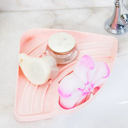 Sink Caddy Suction Cup Holder For Sponges, Soap, Scrubbers