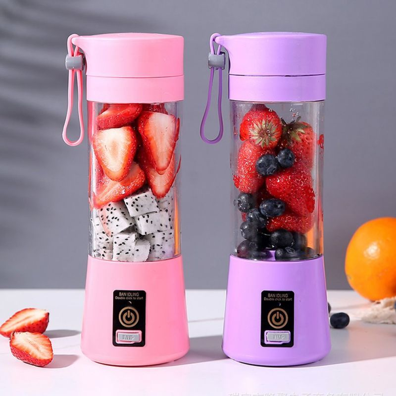 Portable Chargeable Travel Juicer Blender 6 Blade