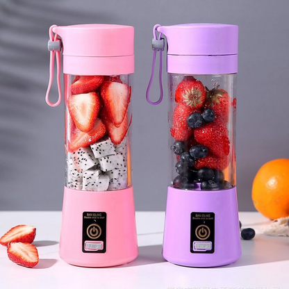 Portable Chargeable Travel Juicer Blender 6 Blade