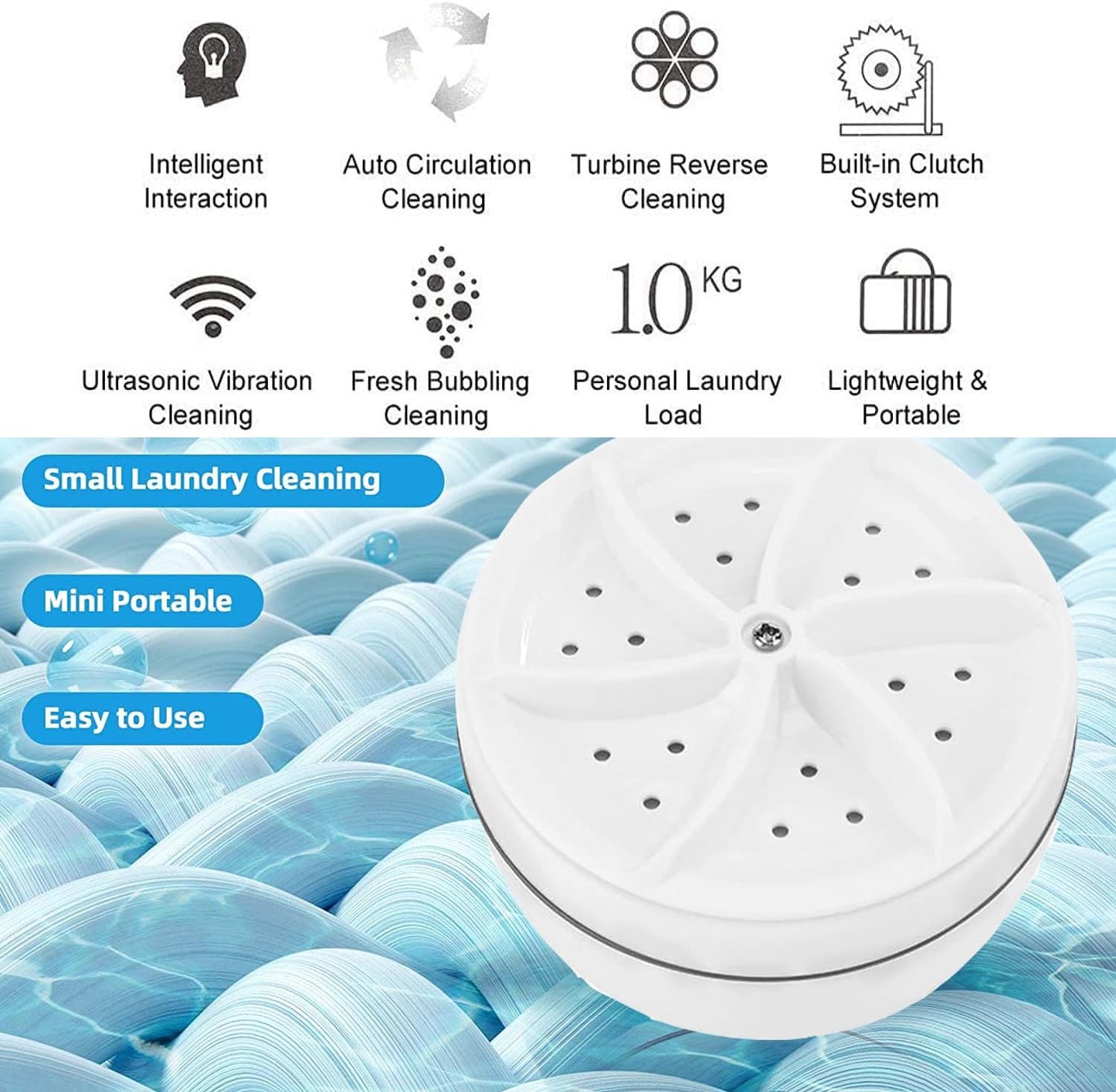Mini Portable Washing Machine Spin Dryer