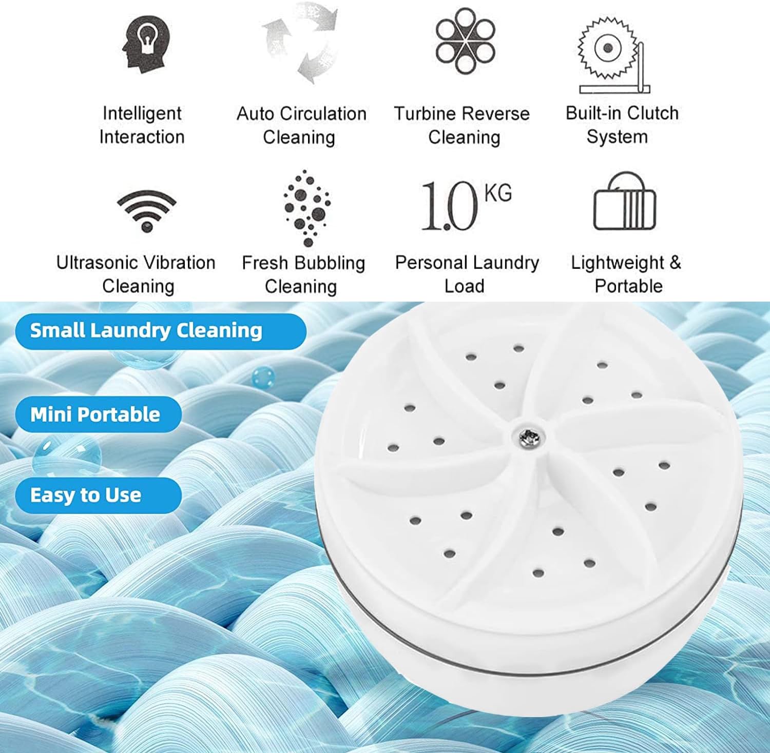 Mini Portable Washing Machine Spin Dryer