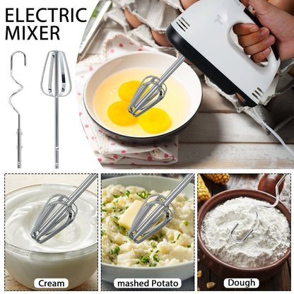 Super Electric Hand Mixer Beater - Scarlet