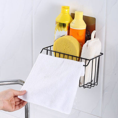 Iron Sponge Holder Rack Wall Mounted