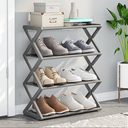 4 Layer Folding Shoe Rack Organizer