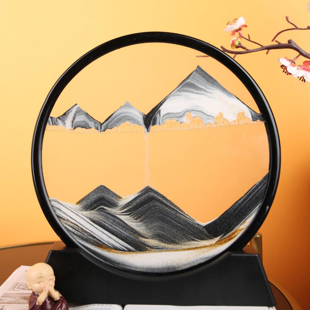 3d Dynamic Sand Art Liquid Motion- Small