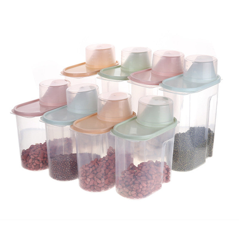 Small Grain Jar with Cup 1.9 Ltr