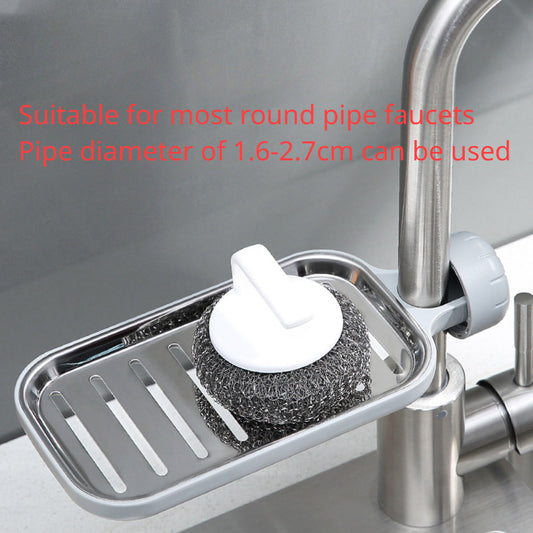 Sink Faucet Adjustable Storage Rack Premium