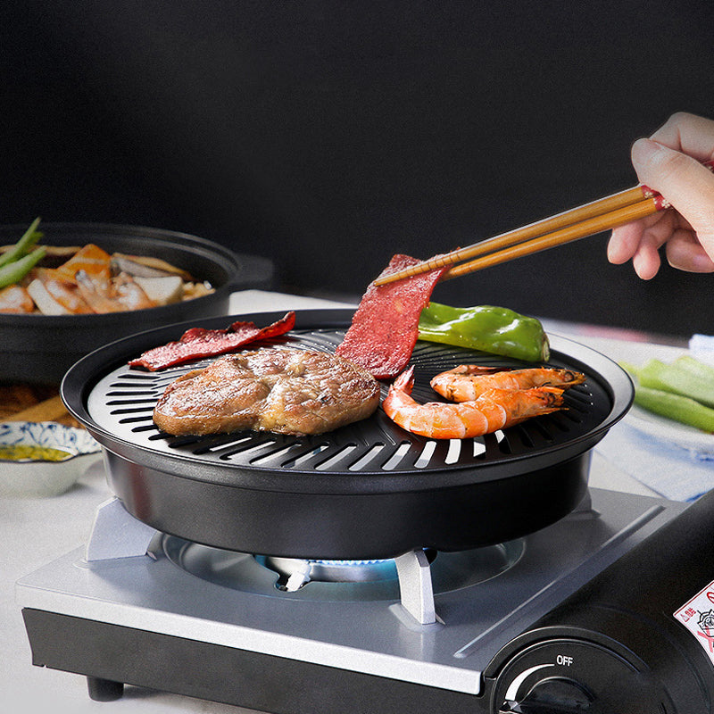 BBQ Grill Pan - Stove-Top BBQ Grill Pan