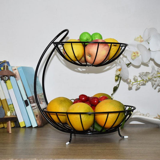 Double Layer Fruit Basket