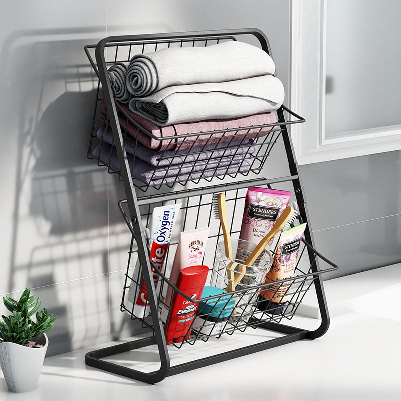 2-Tier Iron Storage Basket