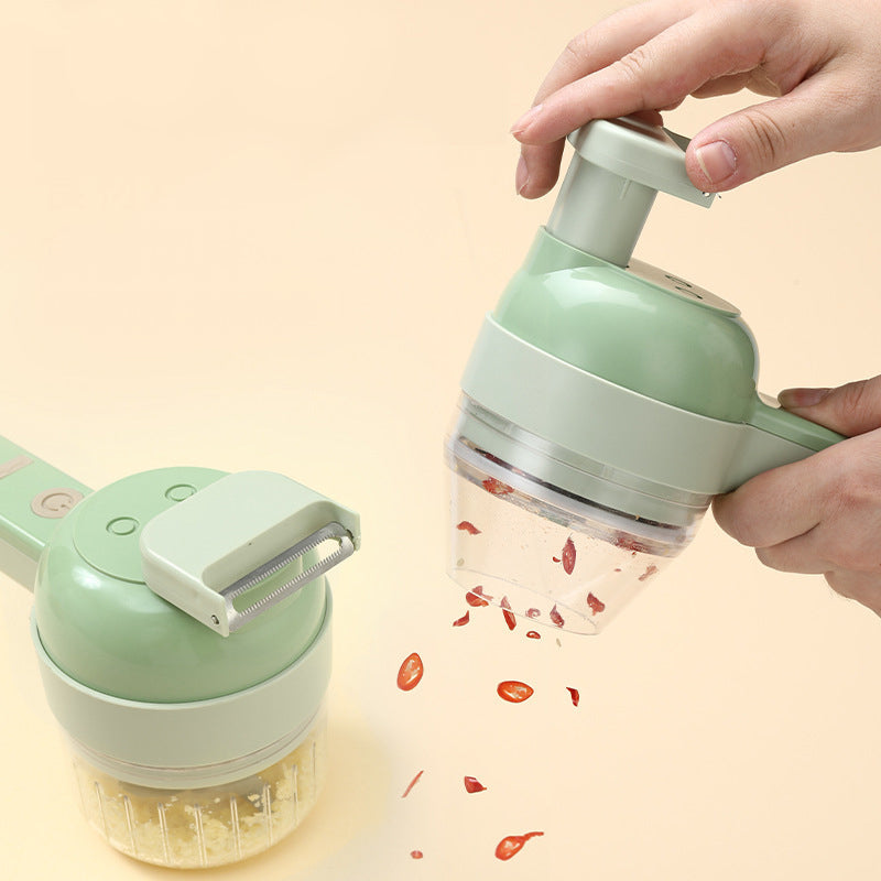 4 In 1 Vegetable Chopper Rechargeable