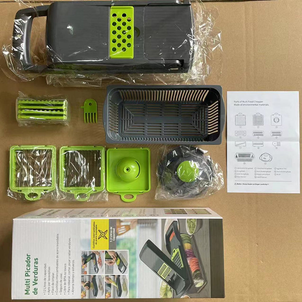 Vegetable Chopper Colander Basket Cutter