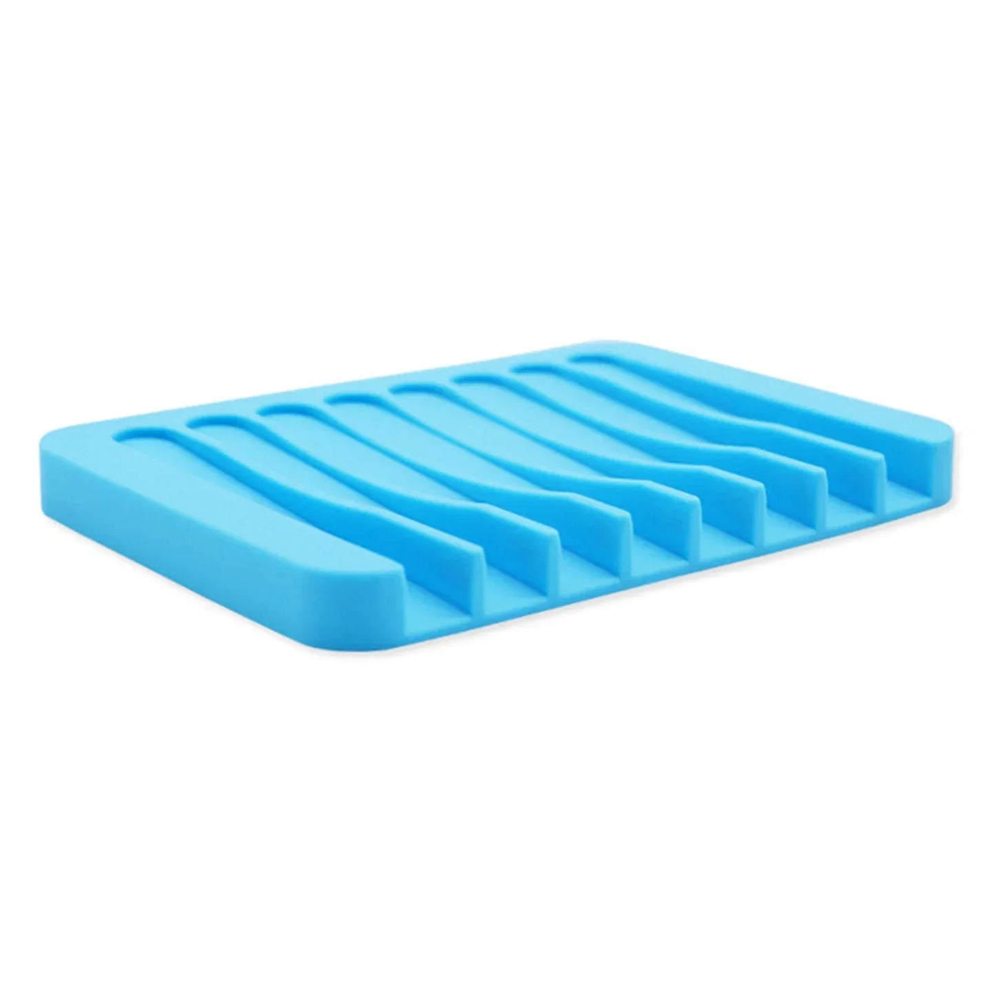 Silicone Soap Dish Self Drainer Flexible Holder