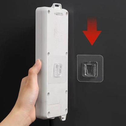 6 Pcs Double Sided Hooks Adhesive Wall Hanger
