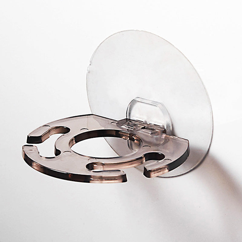 Toothbrush & Paste Holder Wall-Mounted Round Shape
