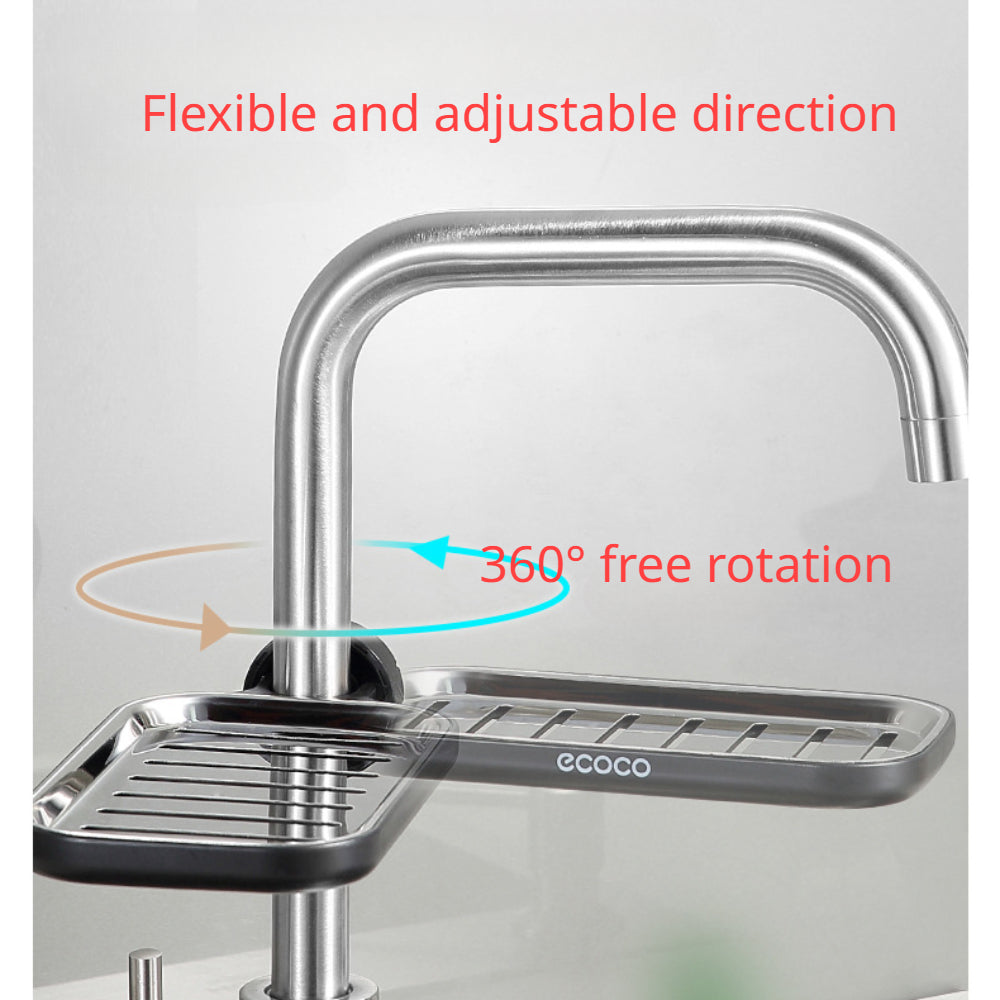 Sink Faucet Adjustable Storage Rack Premium