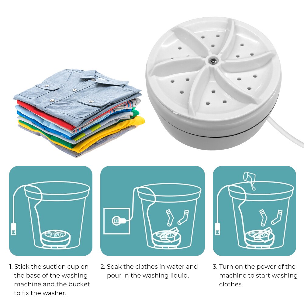Mini Portable Washing Machine Spin Dryer