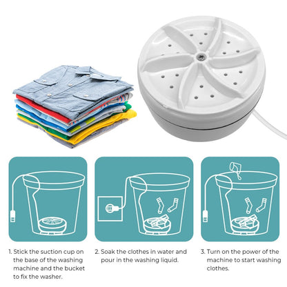 Mini Portable Washing Machine Spin Dryer